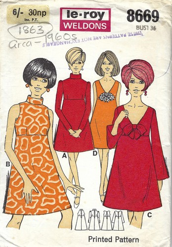 Abito vintage anni modello - 60,