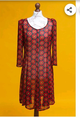 Abito floreale vintage barbara - abito,