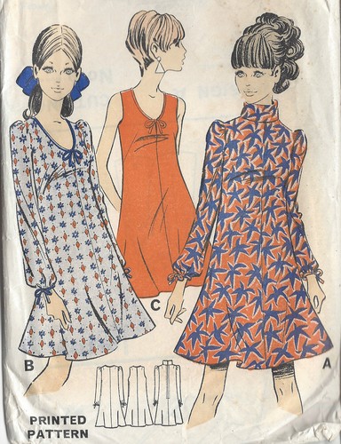 1960s vintage couture motif - 1960s,