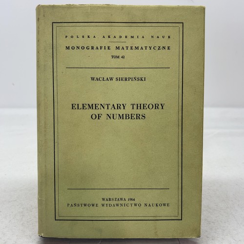 Elementary theory numbers - elementary,