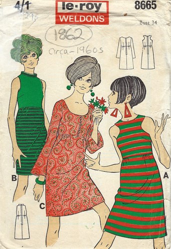 Abito vintage anni modello - abito, 60