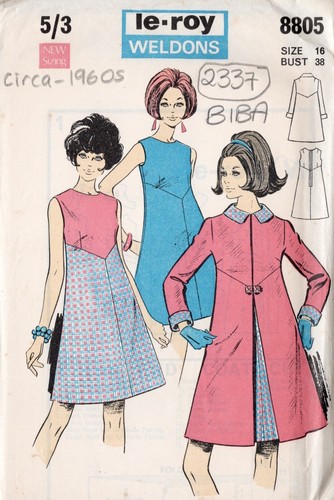 1960s vintage sewing pattern - 1960s,